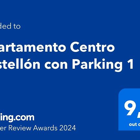 Apartamento Centro Castellon Con Parking 1 Castellon de la Plana Exterior photo
